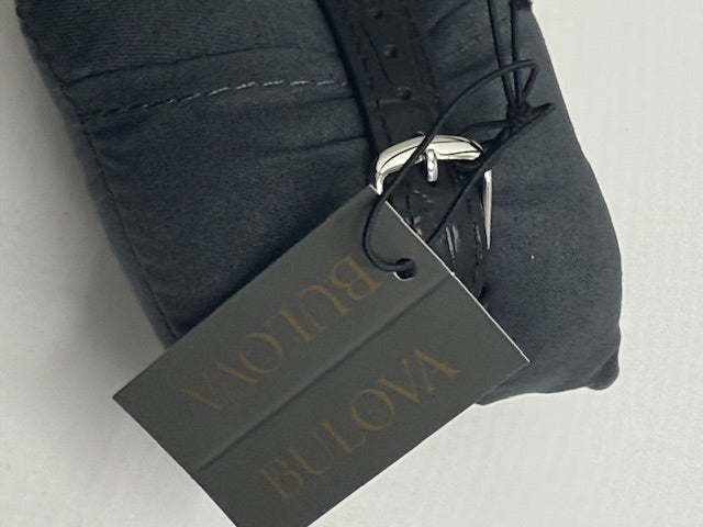 Women's Bulova Watch , Black and Silver - NWT