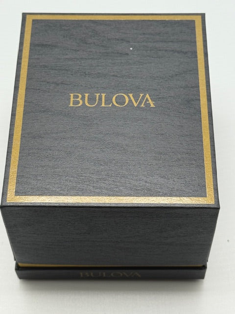 Women's Bulova Watch , Black and Silver - NWT