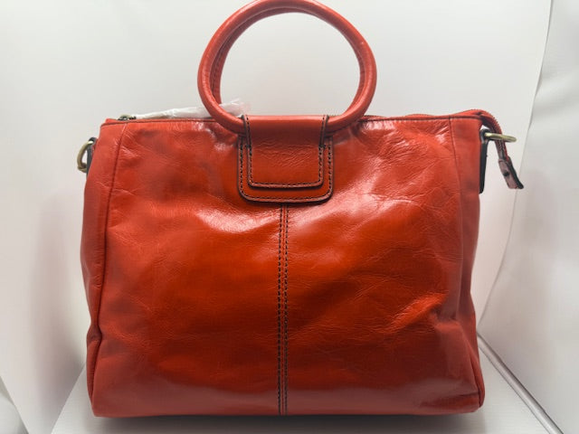 Orange HOBO Purse Sheila Satchel Medium - NWT