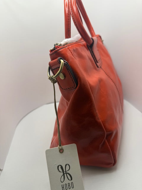Orange HOBO Purse Sheila Satchel Medium - NWT